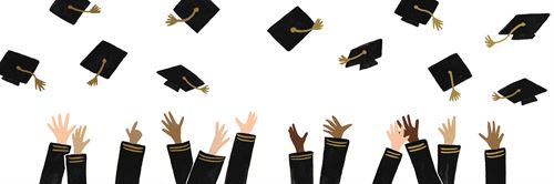 Graphic used for 8th grade graduation